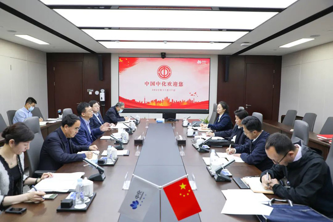 中國能源化學地質工會主席蔡毅德到公司調研
